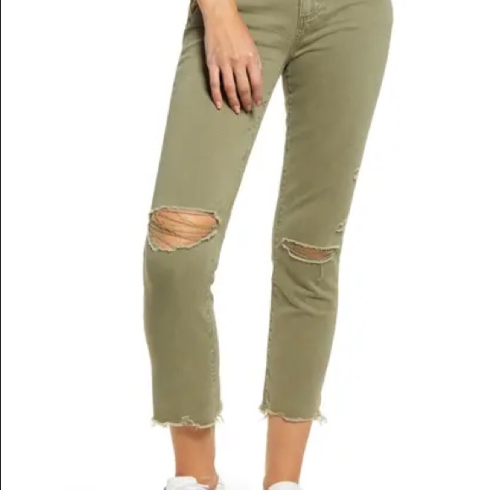 PAIGE Hoxton Slim Crop 25